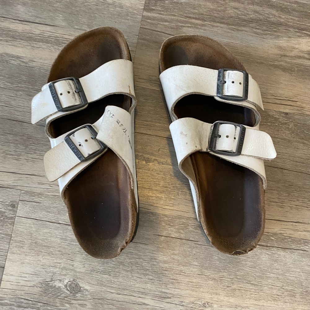 White Birkenstocks